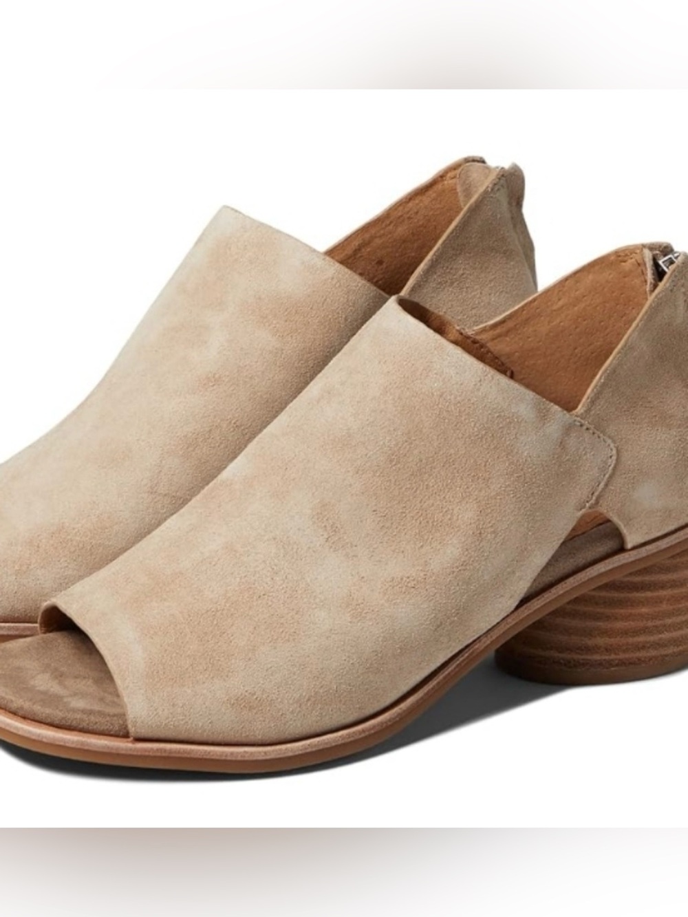 SOFFT CARLEIGH WOMENS LEATHER ZIP UP SHOES NEW $146